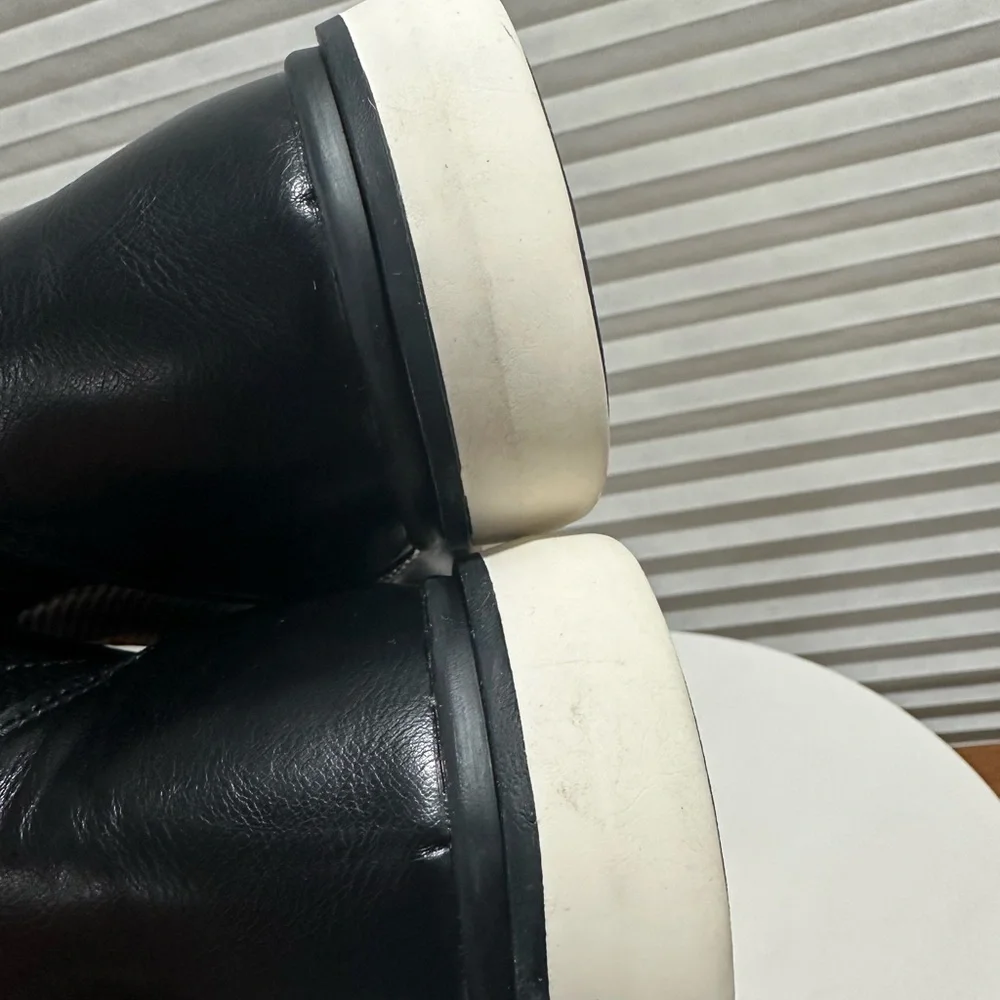 👞MADDEN👞 Lace Up Chukka Dress Boot Black Size: 9